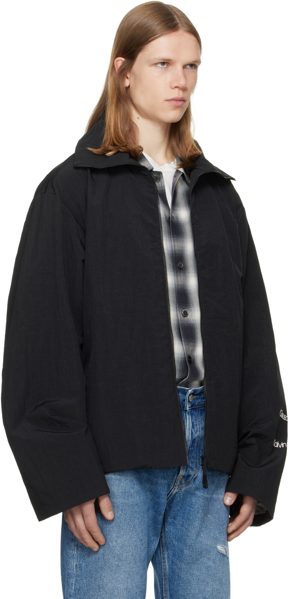 Calvin Klein Collection Black Preston Jacket