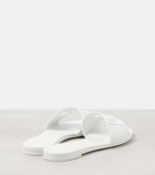 Dolce&Gabbana DG cutout rubber slides