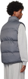 Nike Gray Sportswear Club Puffer Vest