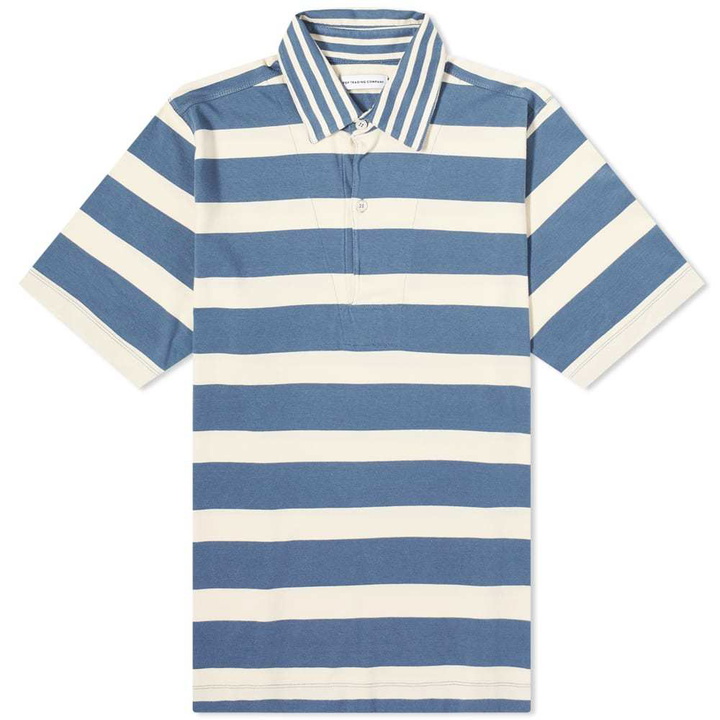 Photo: POP Trading Company Italo Striped Polo