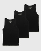 Calvin Klein Underwear TANK TOP COTTON MIC STR 3-PACK Black Mens Sleep- & Loungewear