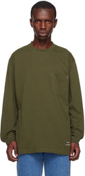 Barbour Khaki and wander Edition Long Sleeve T-Shirt