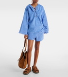 Dorothee Schumacher Cosy Towelling cotton terry shorts