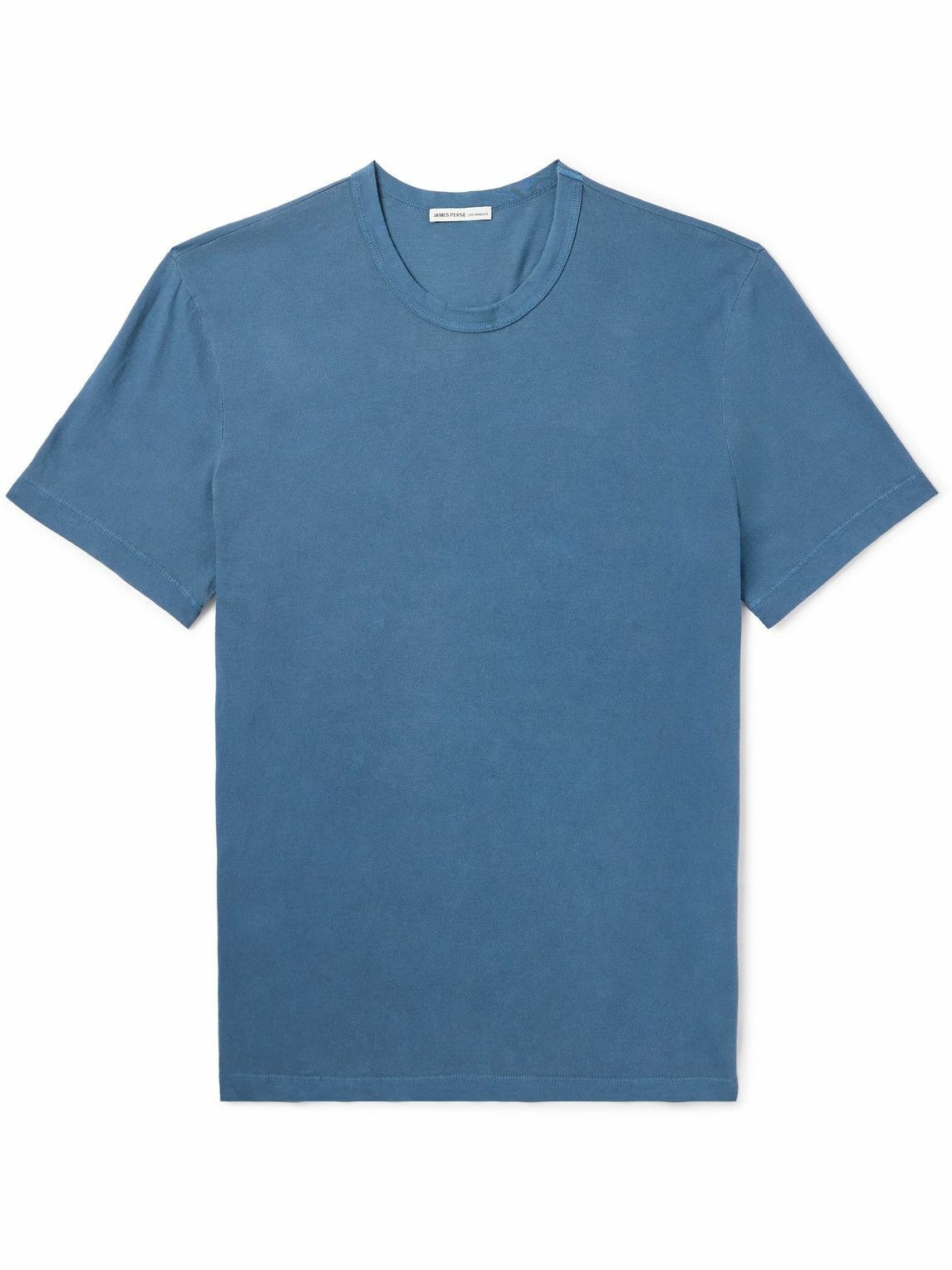 Photo: James Perse - Combed Cotton-Jersey T-Shirt - Blue