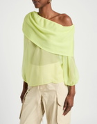 Jijil Womens Top Lime in Green
