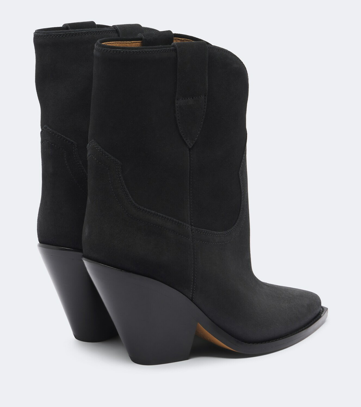 Isabel Marant Leyane suede cowboy boots