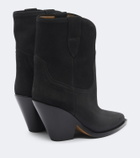 Isabel Marant Leyane suede cowboy boots