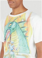 Dragon Print T-Shirt in White