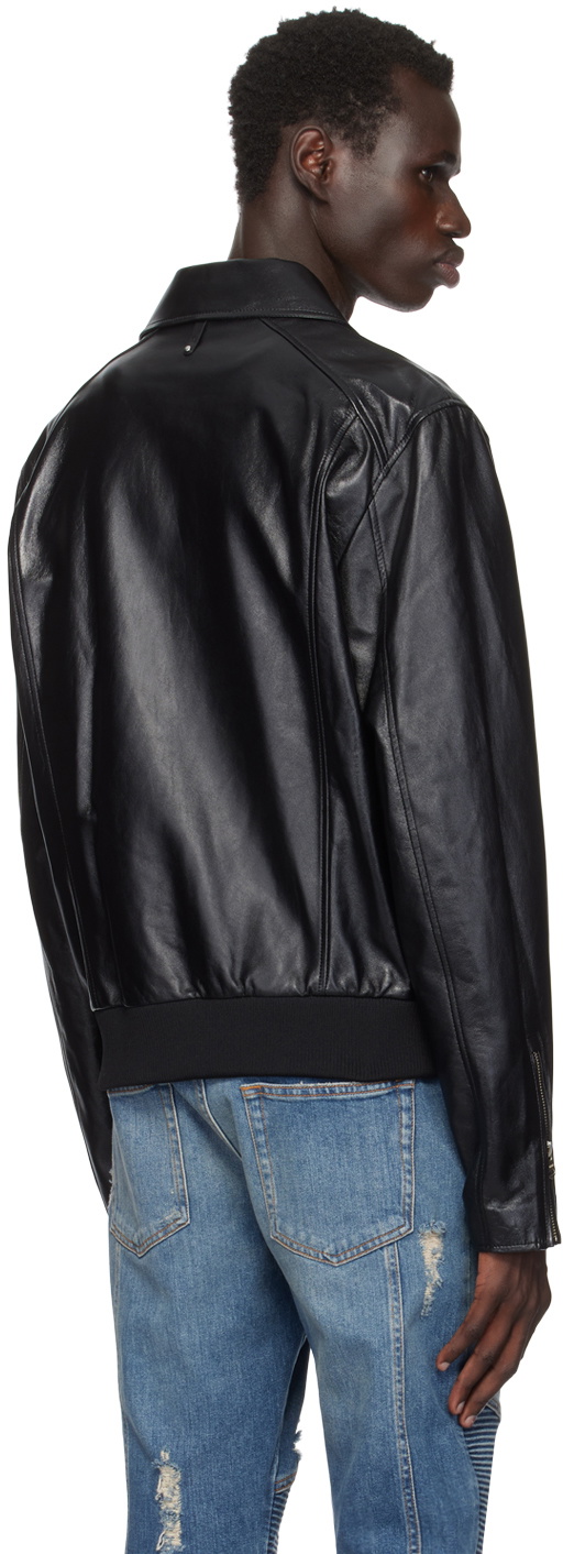 MACKAGE Black Chance Leather Jacket