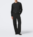 Maison Margiela Wool wide-leg pants