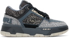 AMIRI Blue Bandana Jacquard MA-1 Sneakers