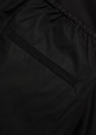 Toteme Drawstring Barrel-leg Cotton Trousers Black