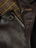 Neighborhood - Leather Jacket - Brown