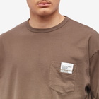 Neighborhood Men's Long Sleeve Classic Pocket T-Shirt in Olive Drab