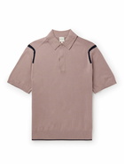 Paul Smith - Two-Tone Cotton Polo Shirt - Pink