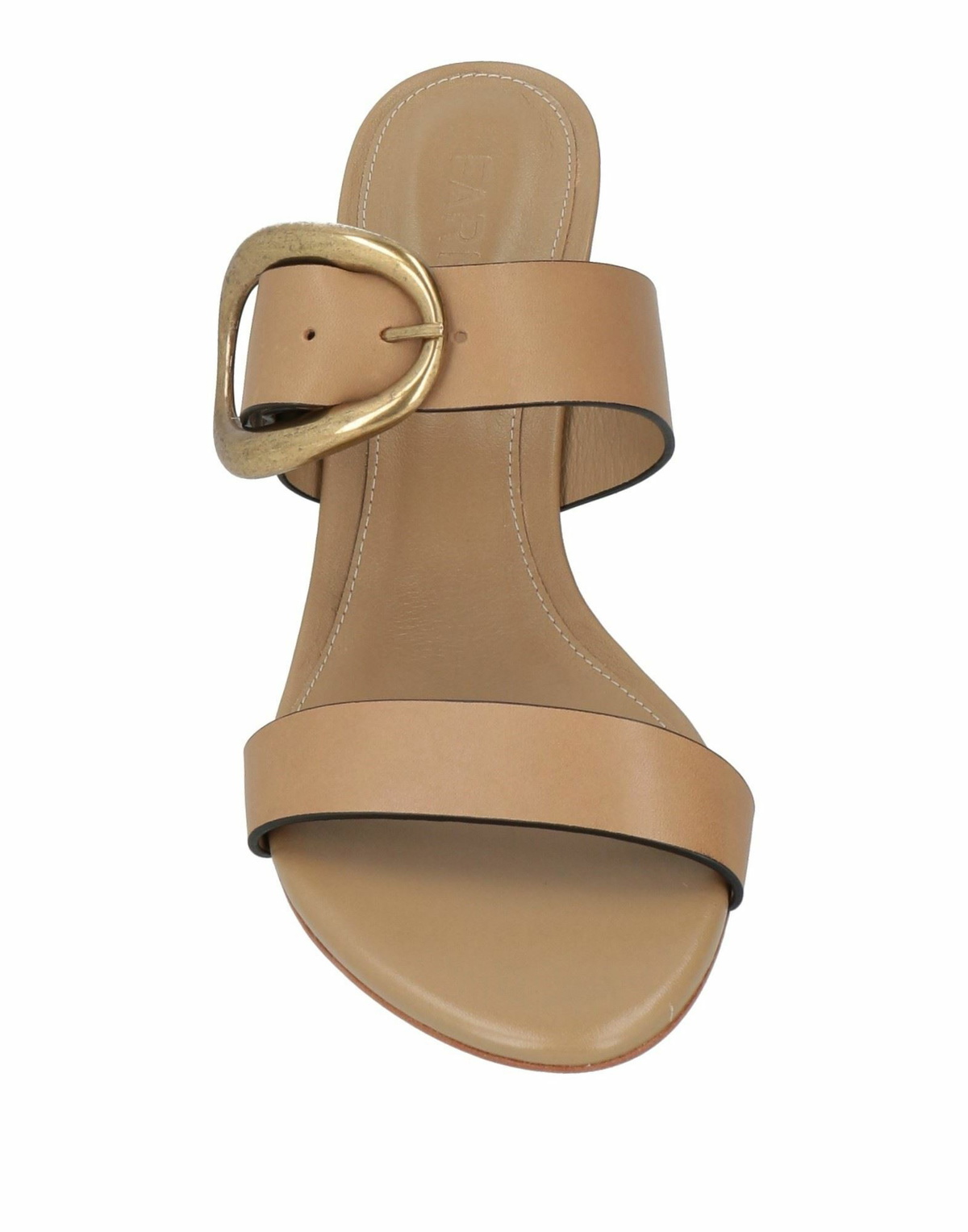 Farm Rio Mocha Buckle Wedge Sandal Womens Sandals Khaki