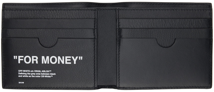Off-White Black 'For Money' Wallet Off-White