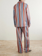 Derek Rose - Wellington 61 Striped Cotton Pyjama Set - Pink