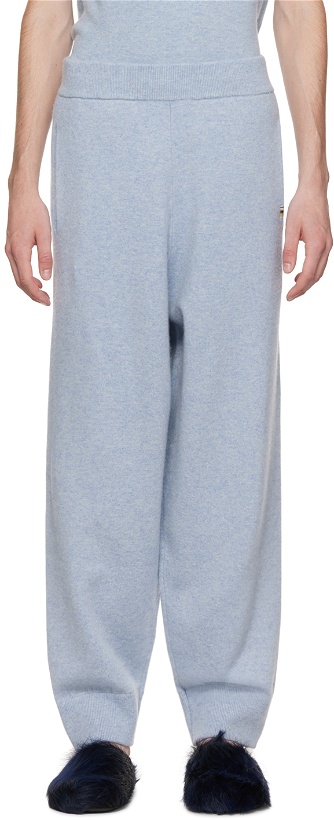 Photo: extreme cashmere Blue n°197 Rudolph Lounge Pants
