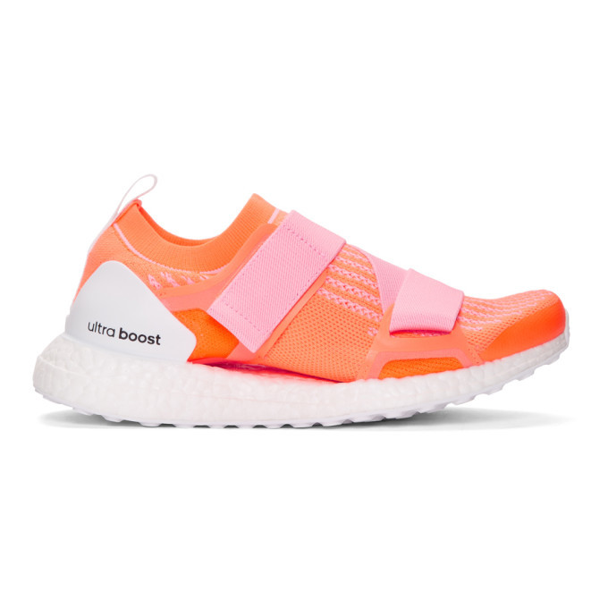 Photo: adidas by Stella McCartney Pink and Orange Ultraboost X Sneakers