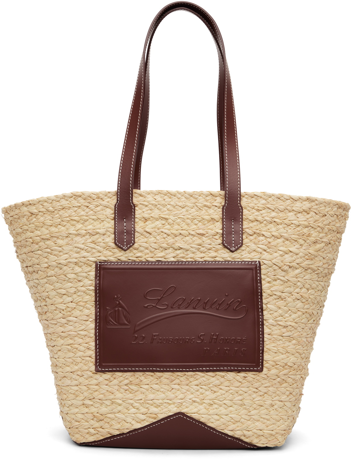 Lanvin Beige Catch Medium Tote