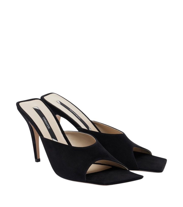 Photo: Christen Edge suede mules