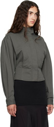 Belle Anna Khaki Globo Jacket