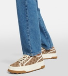 Gucci GG printed platform sneakers
