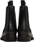 Golden Goose Black Leather Chelsea Boots