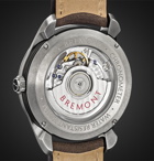 Bremont - Airco Mach 1 Automatic Chronometer 40mm Stainless Steel and Leather Watch - Black
