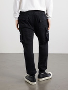 Rick Owens - Mastodon Tapered Wool and Cotton-Blend Jersey Sweatpants - Black