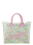 MC2 Saint Barth Vanity - Canvas Bag With Floral Print