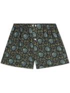 Anonymous ism - Slim-Fit Printed Woven Boxers - Black