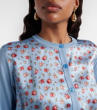 Dolce&Gabbana Floral silk cardigan