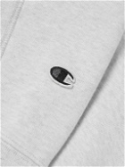 Champion - Organic Cotton-Blend Jersey Sweatshirt - Gray