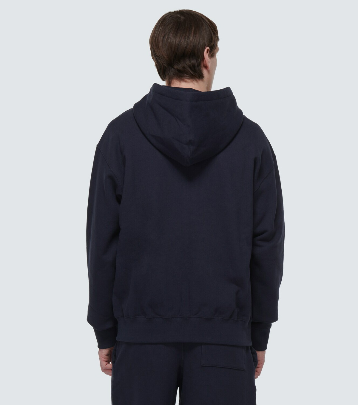 パーカー・フーディ Jil Sander Brushed Cotton Hoodie With Logo Print Jil Sander logo-print Cotton Hoodie | Grey | FARFETCH ID