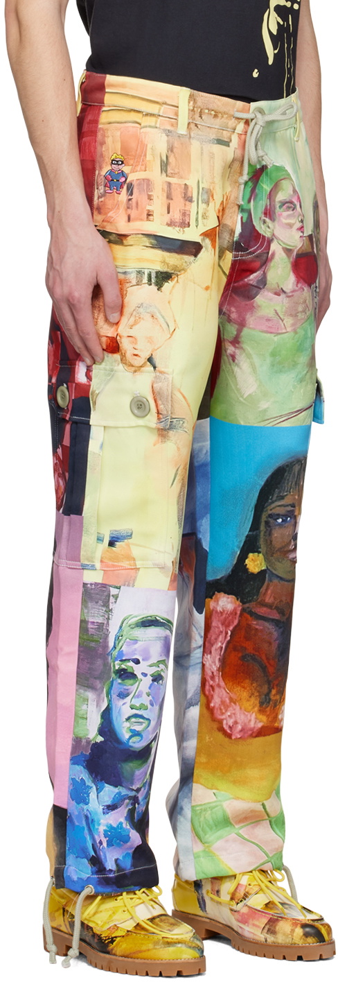 KidSuper Multicolor 'Breathing Life Into The Inanimate' Cargo Pants