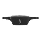 Saint Laurent Black Classic Monogramme Belt Bag