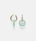 Mateo 14kt gold (585/1000) earrings with jade