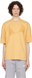 Jacquemus Yellow Le Raphia 'Le T-Shirt Bikini' T-Shirt