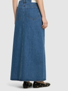 DESIGNERS REMIX Miles Cotton Denim Long Skirt