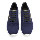 Fendi Blue Knit Bag Bugs Sneakers