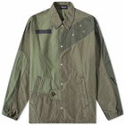 Undercoverism Men's Panelled Coach Jacket in Khaki