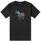 Paul Smith Zebra T-Shirt in Black