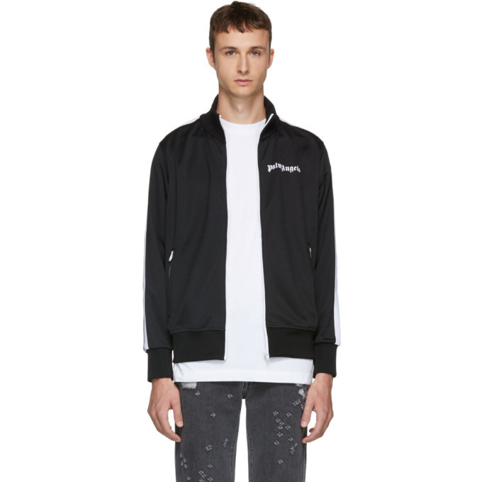 Palm Angels Classic Track Jacket Black & White