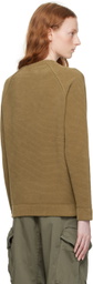 C.P. Company Khaki Crewneck Sweater