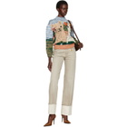 Stella McCartney Multicolor Alpaca Jacquard Knit Sweater