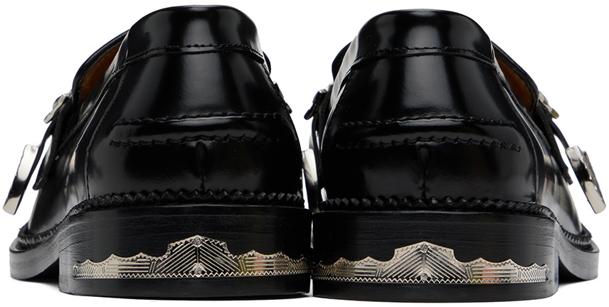 Toga Virilis Black Polished Loafers Toga Virilis