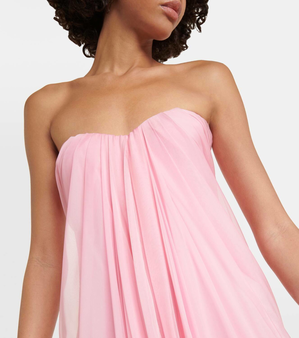 pink flower dresses Pink A Line Floral Satin Short Homecoming Dress