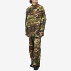 Fear of God ESSENTIALS Men's Military Nylon Overshirt in Woodland Camo